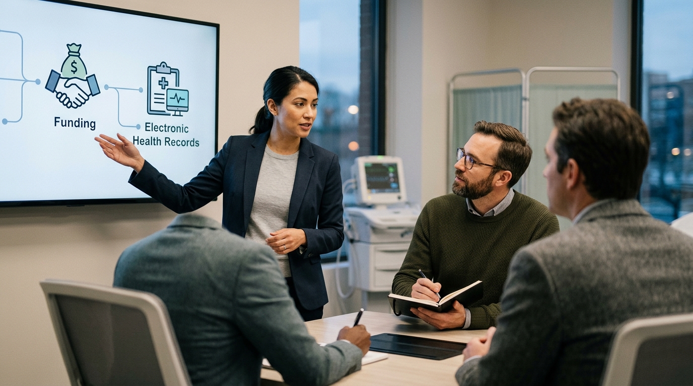 Illustration: Securing Capital for Digital Health and EHR Upgrades in 2026